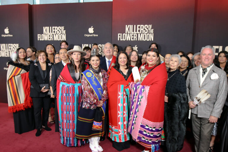 Osage Nation officials and ‘Killers of the Flower Moon’ crew members attend New York premiere