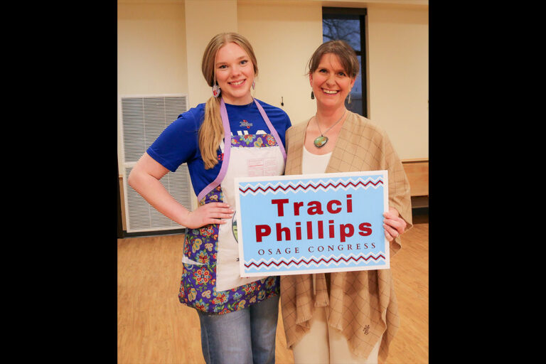 Traci Phillips hosts announcement dinner in seeking Osage Congressional office